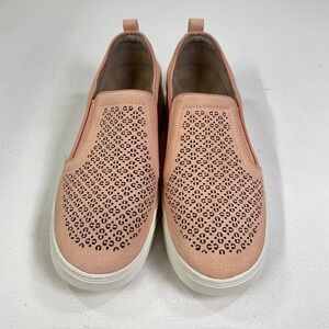 Vionic Kimmie‎ Perf Slip On Sneaker Perforated Comfort Shoes Pink Size 10